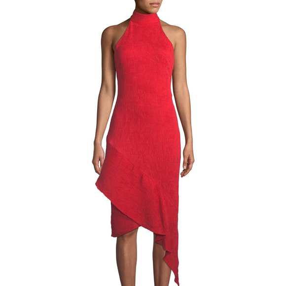 Elliatt Dresses & Skirts - Revolve Elliatt Red Felice Asymmetrical Dress
